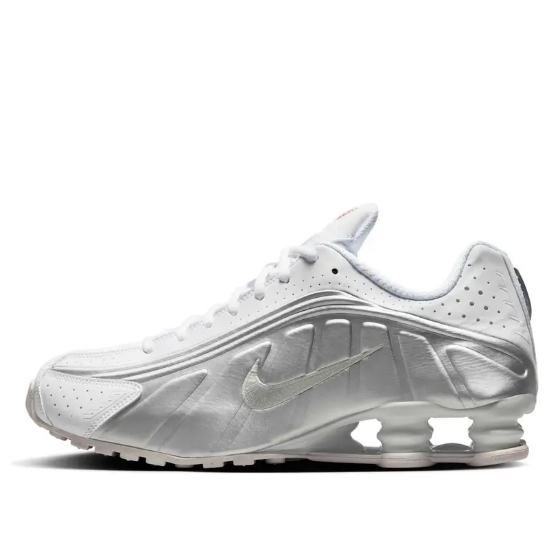 Nike Shox R4 'White Bright Crimson Metallic Silver' HQ1988-101
