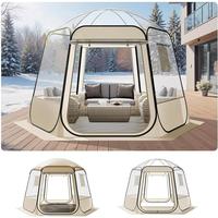 Clear Pop Up Bubble Tent Outdoor Garden 
