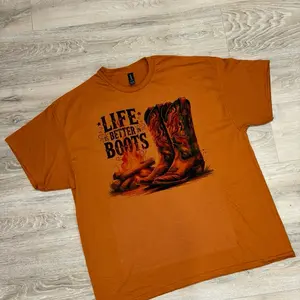 Life Is Better In Boots Western Shirt