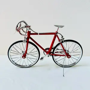 GAGAMA Miniature bicycle model - Miniature Metal Ornament for Home Decor