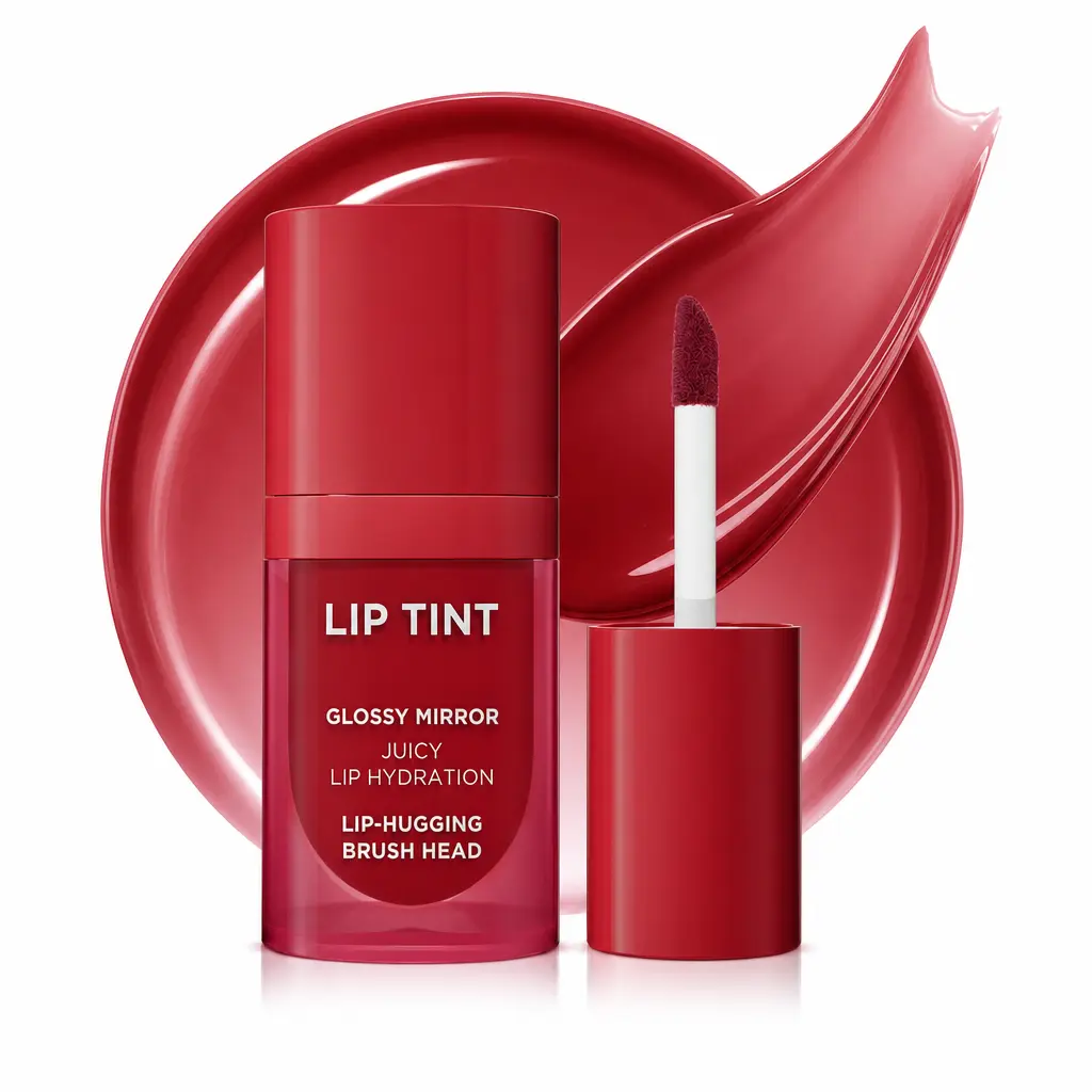 Lip Tint Mini Pearlescent Set Waterproof Tinted Hydrating Plumping Gloss Long-Lasting Moisturizing Makeup for Juicy Pout Multifunctional Jelly Blush Stick Thermostatic Aloe Vera Oil long-wear formula peripera ink rinna beauty