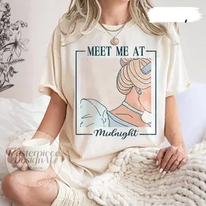 Meet me at Midnight Youth and adult Shirt, Cinderella Inspired Shirts, Girls Trip, Princess Birthday Girl JFR