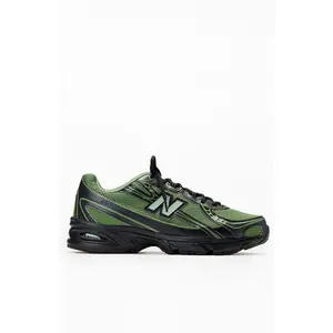 New Balance Men's Green 740 Shoes - Multicolor