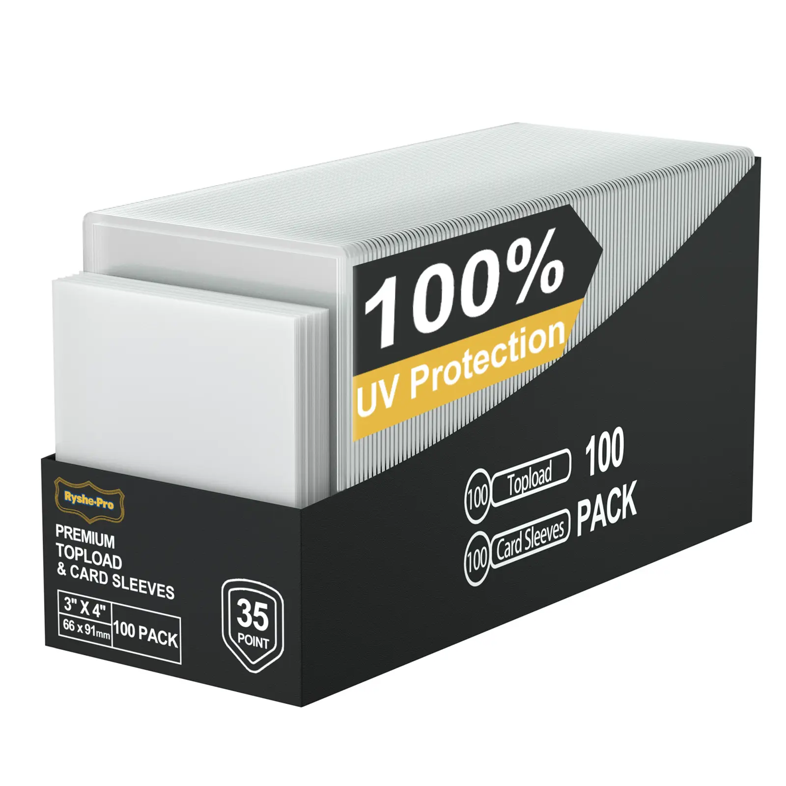 trading card hard plastic sleeves Legendary Protectors 25ct per Pack Toploader Holder for Collectib you will get 10 pieces of card holders in the package Trading Card Penny Sleeves.40PCS Clear