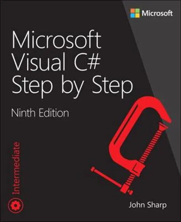Used Microsoft Visual C# Step by Step Paperback by John Sharp - Learning & Development Guide with Advanced Properties, App Templates, Asynchronous Methods