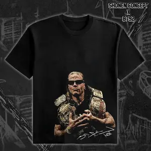 WWE Legends Collection Tee, WWE Legendary Wrestlers Shirt for Fan, 90s WWE Superstars T-Shirt, Gift for Him Gift For Her Crewneck Cotton Top, Undertaker Goldberg Shawn Michaels Randy Orton Stone Cold John Cena Rey Mysterio The Rock Edge Shirt