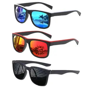 A Set Of Three eyeglasses Square Polarized Sunglasses Men Women ,Photochromic| Classic Fishing Driving Sports Sunglasses for Men with UV Protection fishing sunglass square sunglass Men's Polarized sunglasses
