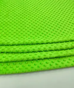 Lime Green Minky Fabric