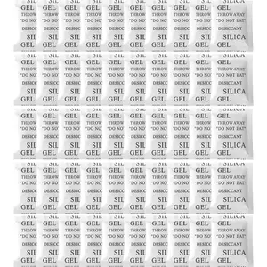 Silica Gel Packets, 50 PCS 5 g Premium Transparent Desiccant Packs for Storage, Moisture Absorbers for Absorbing, Desiccant Dehumidifier Bags for Electronics, Clothes, Shoes, Jewelry and Spices