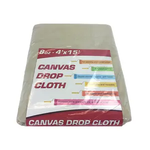 Canvas Dropcloth - Size and Weight Options - Multi-Purpose