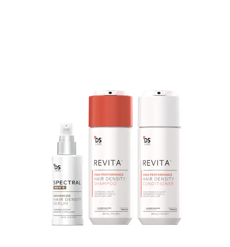 Men's Hair Density Kit | Revita Shampoo/Conditioner + Spectral Men's