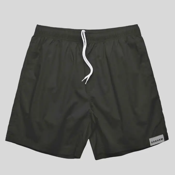 Men's Black Hoochie Daddy 5" Shorts
