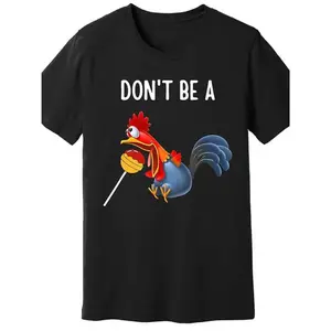 "DON'T BE A COCKTAIL SUCKER" Graphic Print for Men Women Couple Fashion T-Shirt, Street Short Sleeve Cotton T-Shirt -Ultra-Soft, Breathable, Moisture-Wicking, Casual Crew Neck Summer Tee- Christmas Gift