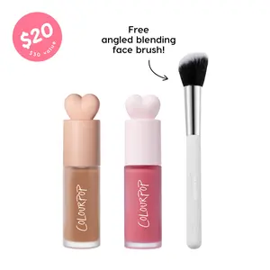 ColourPop Build Your Own Bronzer & Blush Duo + Free Blending Brush