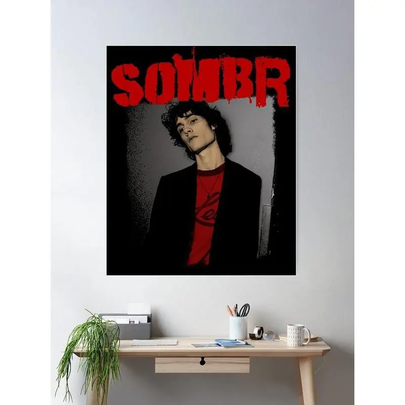 Vintage Grunge Style Sombr poster  any size Decor Decoration Minimalist Artistic