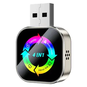 Wireless CarPlay and Screen Mirror USB Adapter
