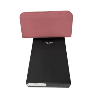 Pre-owned Yves Saint Laurent Leather Wallet Saint Laurent Large Zipped Multifunction Wallet