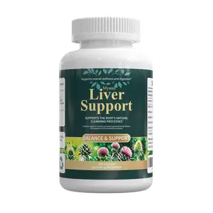 Myamz Liver Support Supplement - 120 Capsules - Advanced Formula with Botanical Antioxidants & Milk Thistle - Supports Daily Vitality & Healthy Aging - Made in USA - 60 Days Supply
