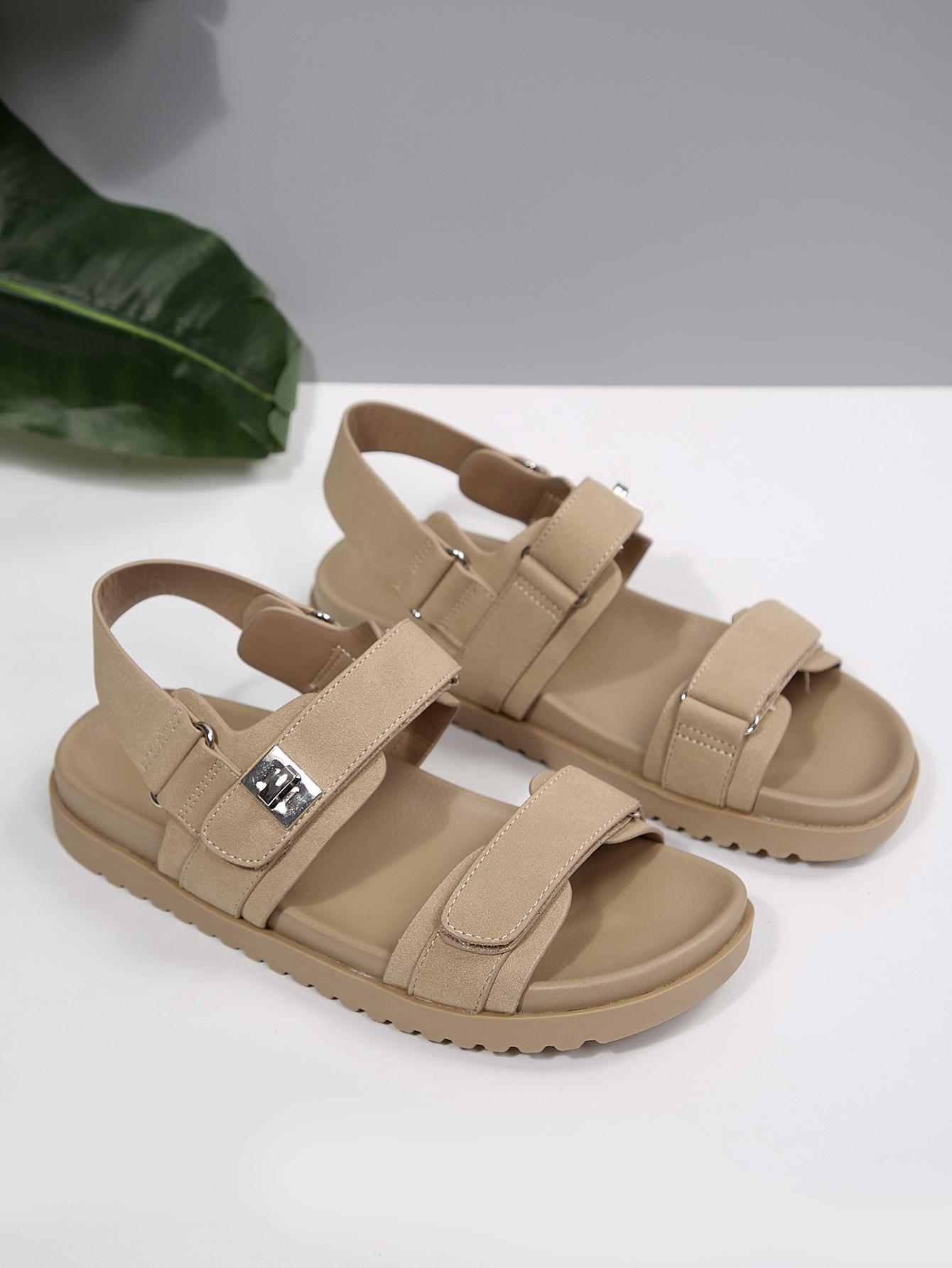 Women's Buckle-Fastened Sandals Perfect Gift  Girl Summer Walking Shoes