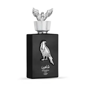 Lattafa Pride Shaheen Silver for Unisex Eau de Parfum Spray, 3.4 Ounce