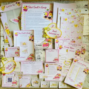 Garden Gossip Spring Junk Journal Pack