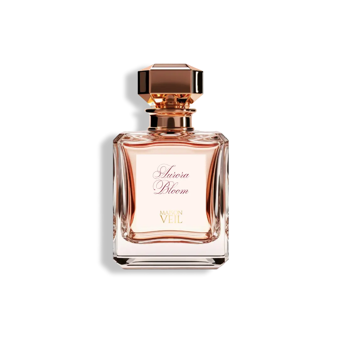 Maison Veil Aurora Bloom Delicate Floral Perfume with Lychee Pink Pepper White Peony & Warm Musk Notes for Irresistible Sensuality Regular Edition