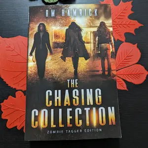 Softcover Chasing Collection Paperback Book by RM Hamrick contains Chasing trilogy and short story. Digital copy included.