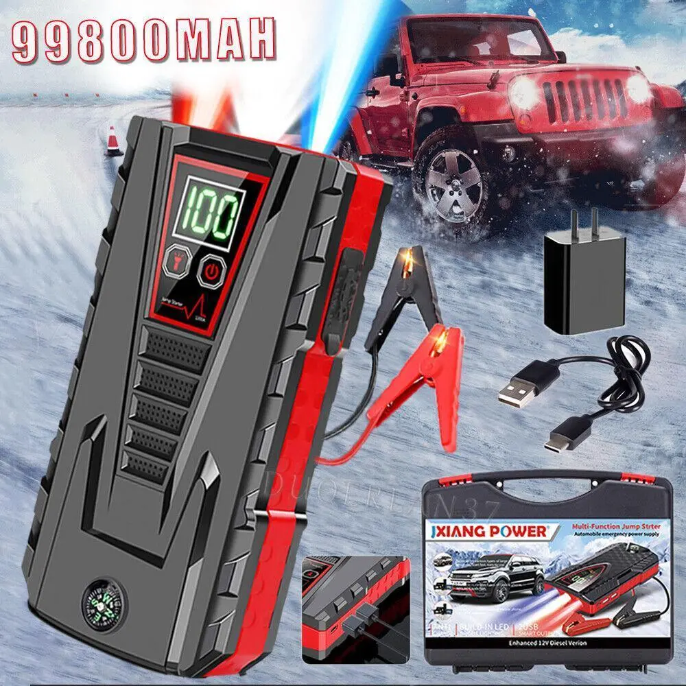 99800mAh 5000A Car Jump Starter