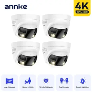 ANNKE 4K 8MP Dual Lens PoE Outdoor Camera Color Night Vision for NVR