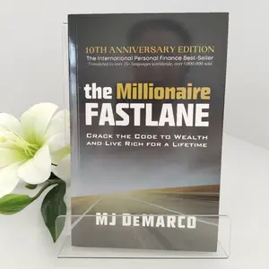 Millionaire Fast Lane Book, English Edition, De Marco Genuine Copy, Financial Success Guide, Personal Development Resource