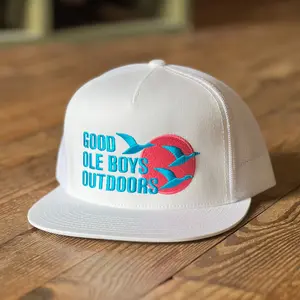 Sun Birds White 5 Panel Hat | Good Ole Boys Outdoors