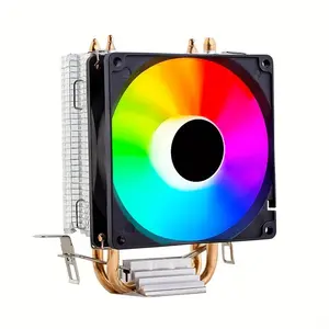 HD290 RGB CPU Cooler with 90mm PWM Fan High Airflow for Gaming PCs Intel AMD Compatible with LGA 1150 1151 1155 1200 1700 1851 AM4 AM5