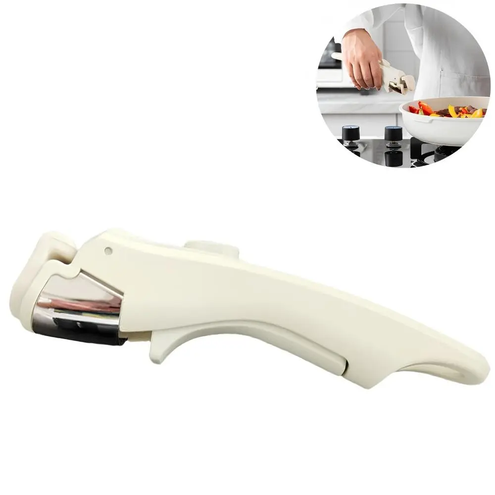 Removable Pan Handle, Durable Easy-Clip Grip for Nonstick Cookware, Fits All Brands & Models, Essential Kitchen Accessory, Kitchenware Cooking