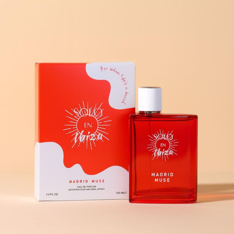 Solo En Ibiza Perfume 3.4 FL OZ – Long Lasting Fragrance for Women & Men, Luxury Scent Perfect for Everyday Wear, Gifting & Special Occasions
