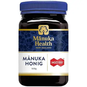 Manuka Health UMF 6+/MGO 115+ Manuka Honey (500g/17.6oz), Superfood, Authentic Raw Honey from New Zealand