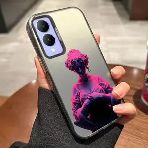 VIVO Y17s Dark gray sculpture phone Case For VIVO Y17s with TPU Shock proof design perfect for popular