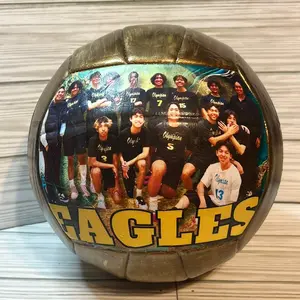 Customized Volleyball with Team Logo, Custom Name & Number, Team Colors and Graphics Available, Perfect for Gifting