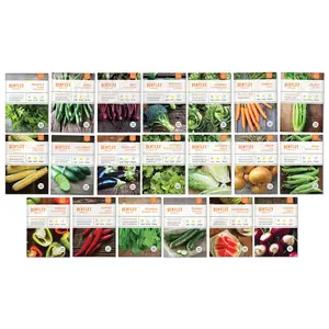 Top 20 Vegetable Seed Packets - Kit