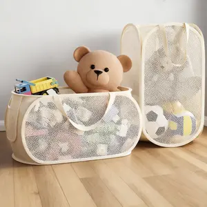 Foldable Storage Basket & Laundry Hamper – Large-Capacity for Living Room, Portable Clothes Storage Bin with Handles, Ideal Toy Organizer, Perfect Christmas Gift & Recommended Holiday Present for Kids