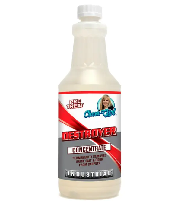 Chem-Girl Destroyer Concentrated Industrial & Household Cleaning Detergent, Urine Stain & Odor Remover