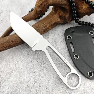 Portable Fishing Fixed Blade Knife High Hardness Stainless Steel Knives EDC Outdoor Hiking Camping Multifunctional Tool with Sheath
