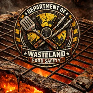 Department of Wasteland Food Safety Apron