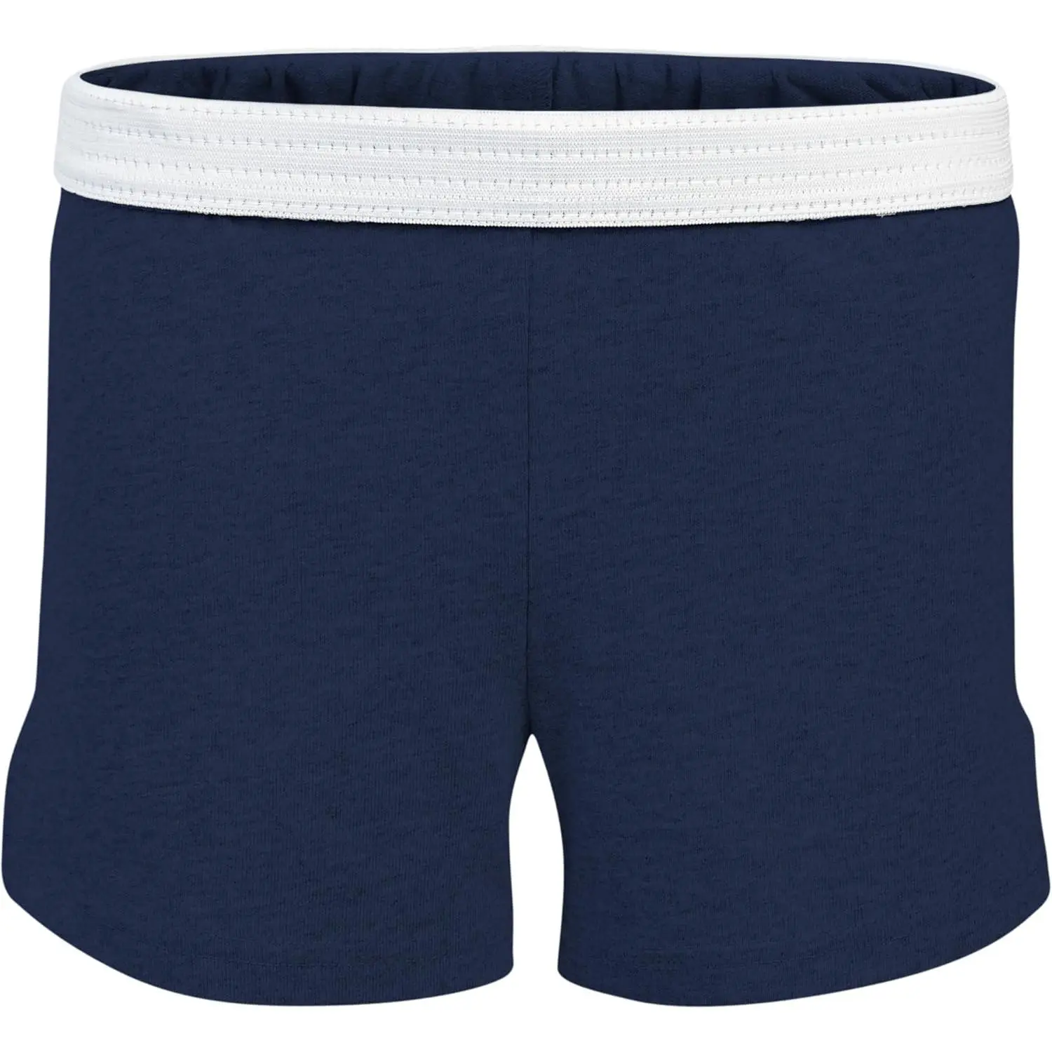 Youth Girls' Authentic Cheer Shorts, Athletic Cotton Blend, 2.75" Inseam