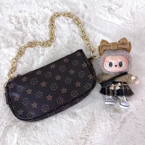 Signature One-of-One Custom Styled Plush Bag Charm Set with Matching Accessory Pouch
