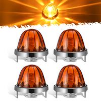Amber lens-Amber light-4Pieces