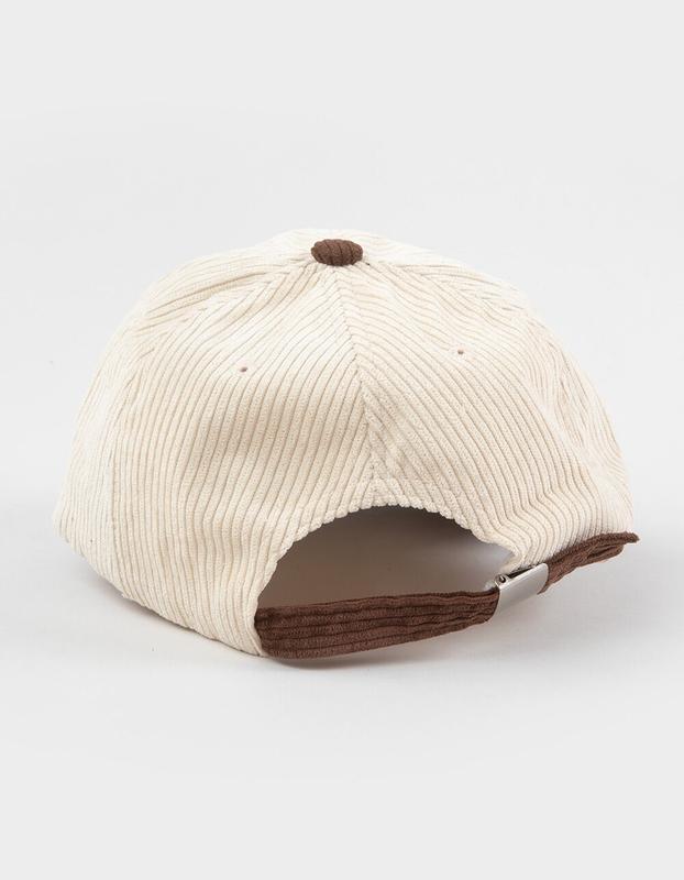 Los Angeles Womens Corduroy Strapback Hat, Brown