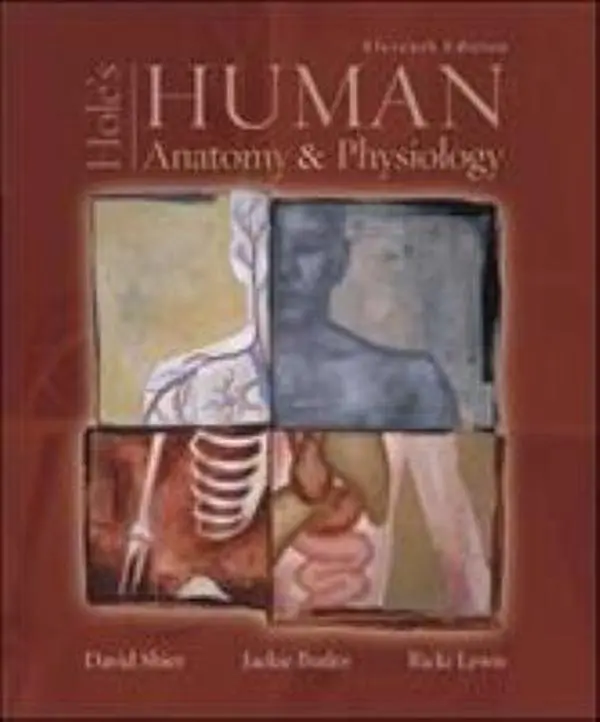 USED Book - Hole's Human Anatomy & Physiology by David Shier (Hardcover) - english