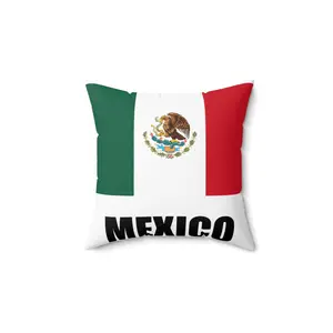 Mexico Flag Pillow - Patriotic Mexico Pride Gift