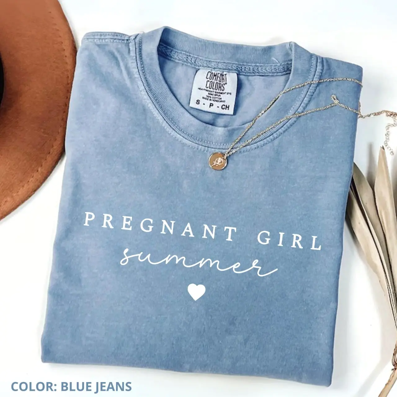 Comfort Colors Pregnant Girl Summer T Shirt, Beach Pregnancy Announcement Quotes Tee, Pregnancy Reveal Tee, Gift for New Mom, Summer Outfit, Maternity Graphic Shirt