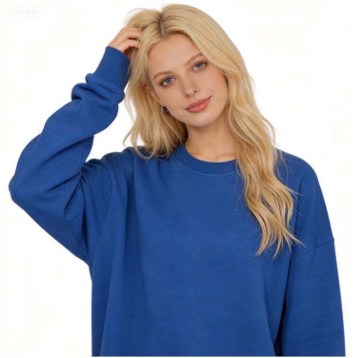 Holafish Womens Sweatshirts Hoodies Fleece Crewneck Sweaters Casual Tops Comfy Fall Fashion Outfits Winter Clothes 2025
